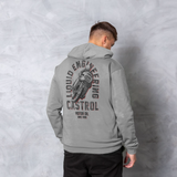 Castrol Bike 1899 Graphic Hoodie Light Heather