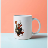 apoh x Ashmolean Museum A Vase Of Flowers Graphic White Mug