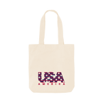 Natural Printed Bag Front