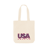 Natural Printed Bag Front