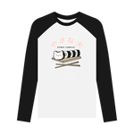 Black-White Printed Baseball T-shirt