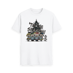 White Printed T-shirt Front