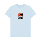 Sky Blue Printed T-shirt Front