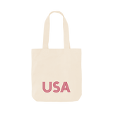 Natural Printed Bag Front