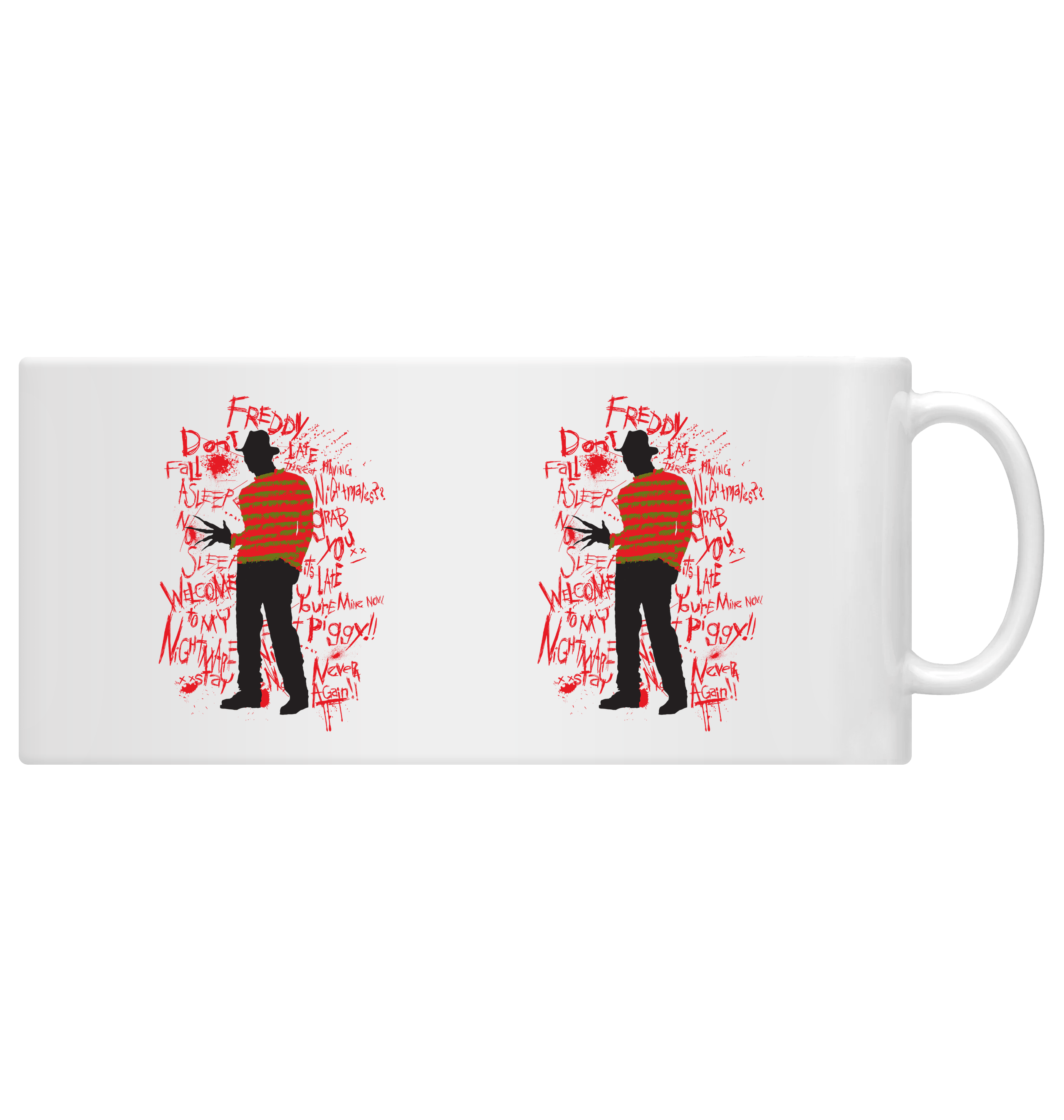 White Mug Front