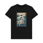 Black Printed T-shirt Front