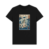 Black Printed T-shirt Front