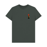 Dark Grey Printed T-shirt