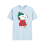 Sky Blue Printed T-shirt Front