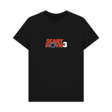 Black Printed T-shirt Front