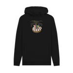 Black Printed Hoody