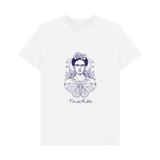 White Printed T-shirt Front