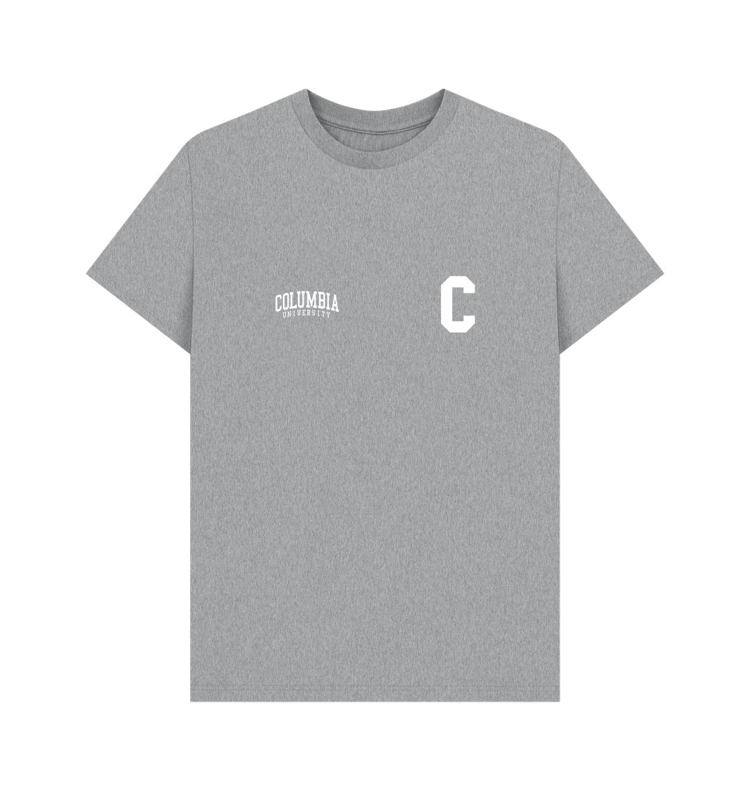 Athletic Grey Printed T-shirt