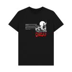 Black Printed T-shirt Front
