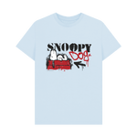 Sky Blue Printed T-shirt Front