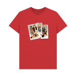 Red Printed T-shirt Front
