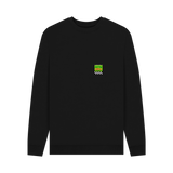 Black Printed Sweater