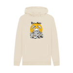 Oat Printed Hoody Front