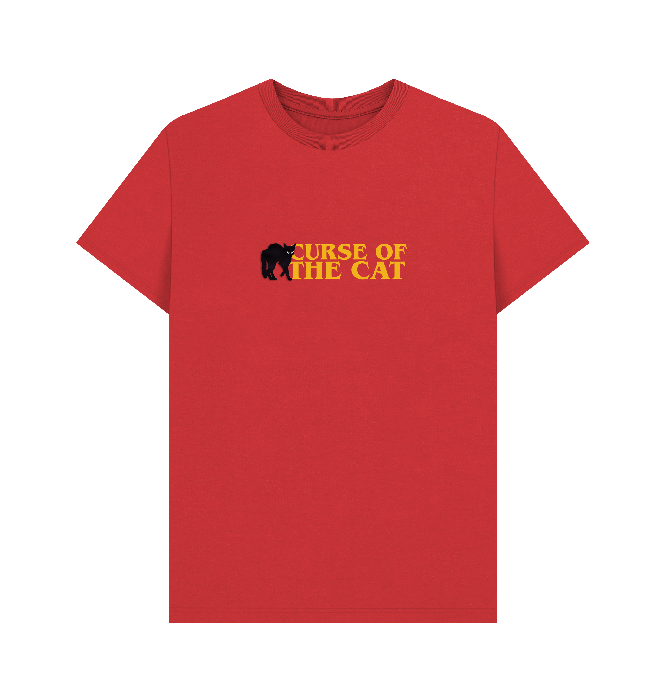 Red Printed T-shirt Front