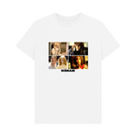White Printed T-shirt Front