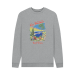 Light Heather Printed Sweater Front