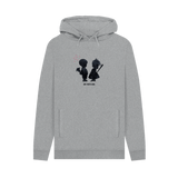 Light Heather Printed Hoody Front