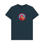 Denim Blue Printed T-shirt Front