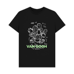 Black Printed T-shirt Front