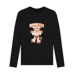 Black Printed Long Sleeve T Shirt