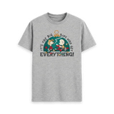 Athletic Grey Printed T-shirt Front