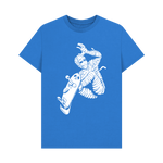 Bright Blue Printed T-shirt