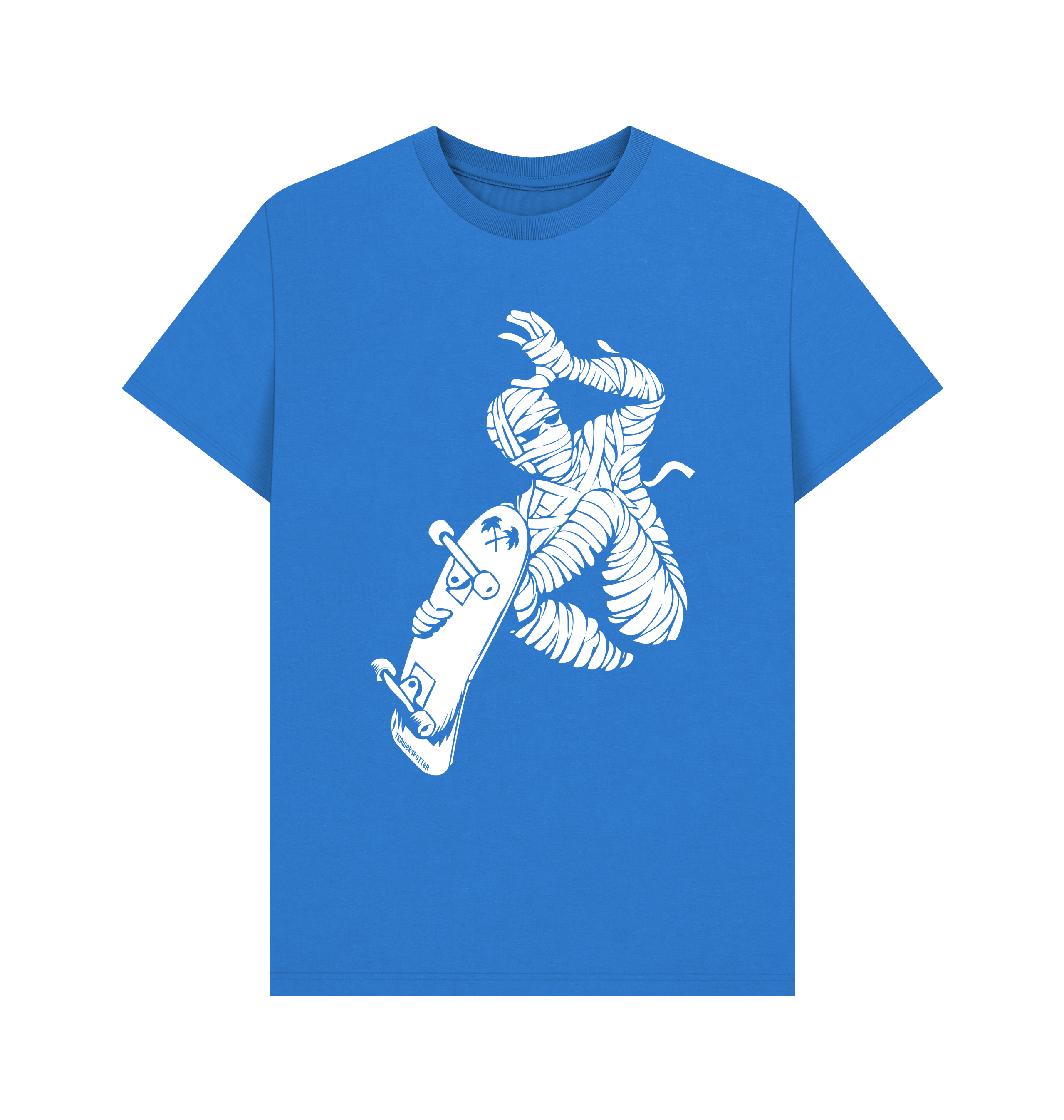 Bright Blue Printed T-shirt