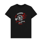 Black Printed T-shirt Front