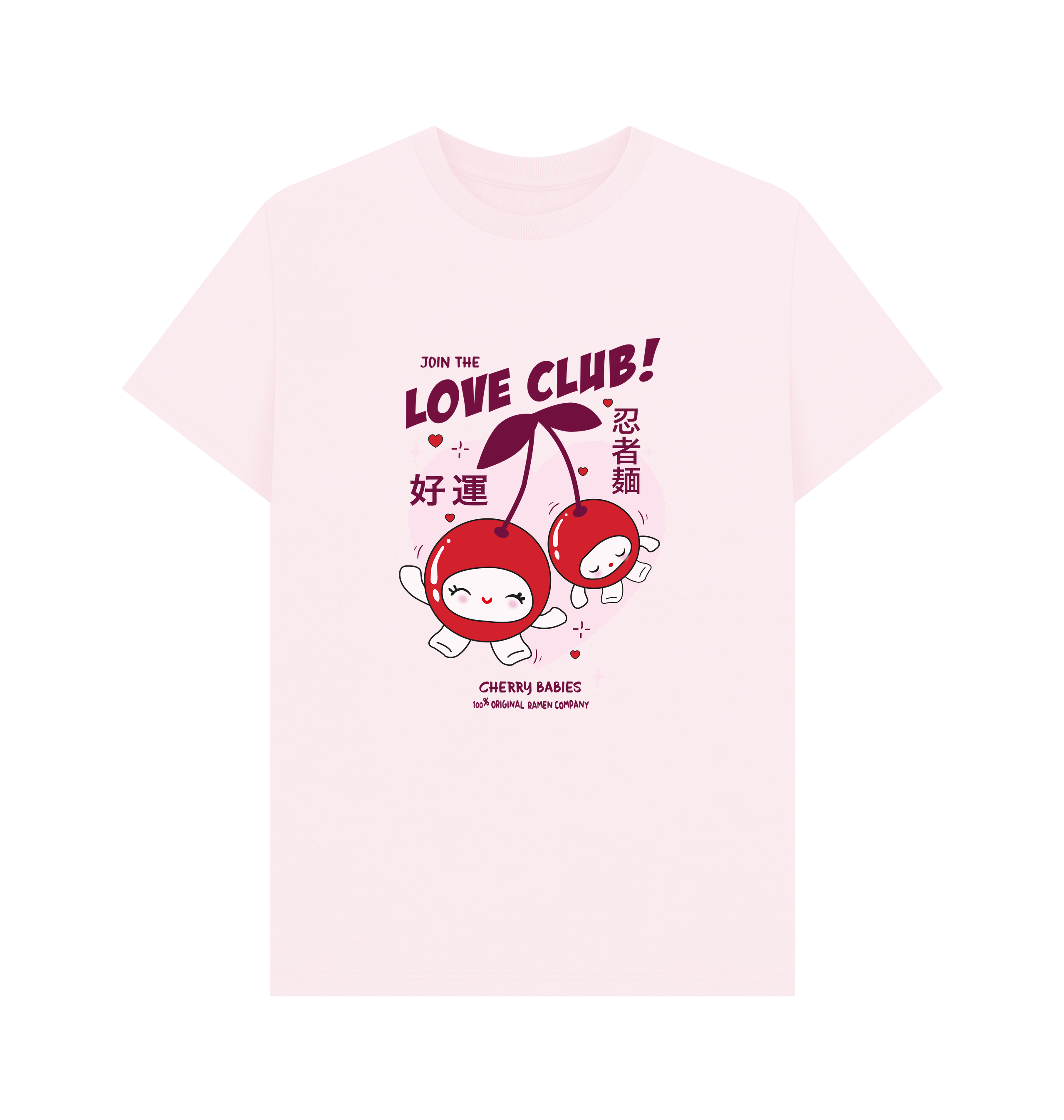 Pink Printed T-shirt