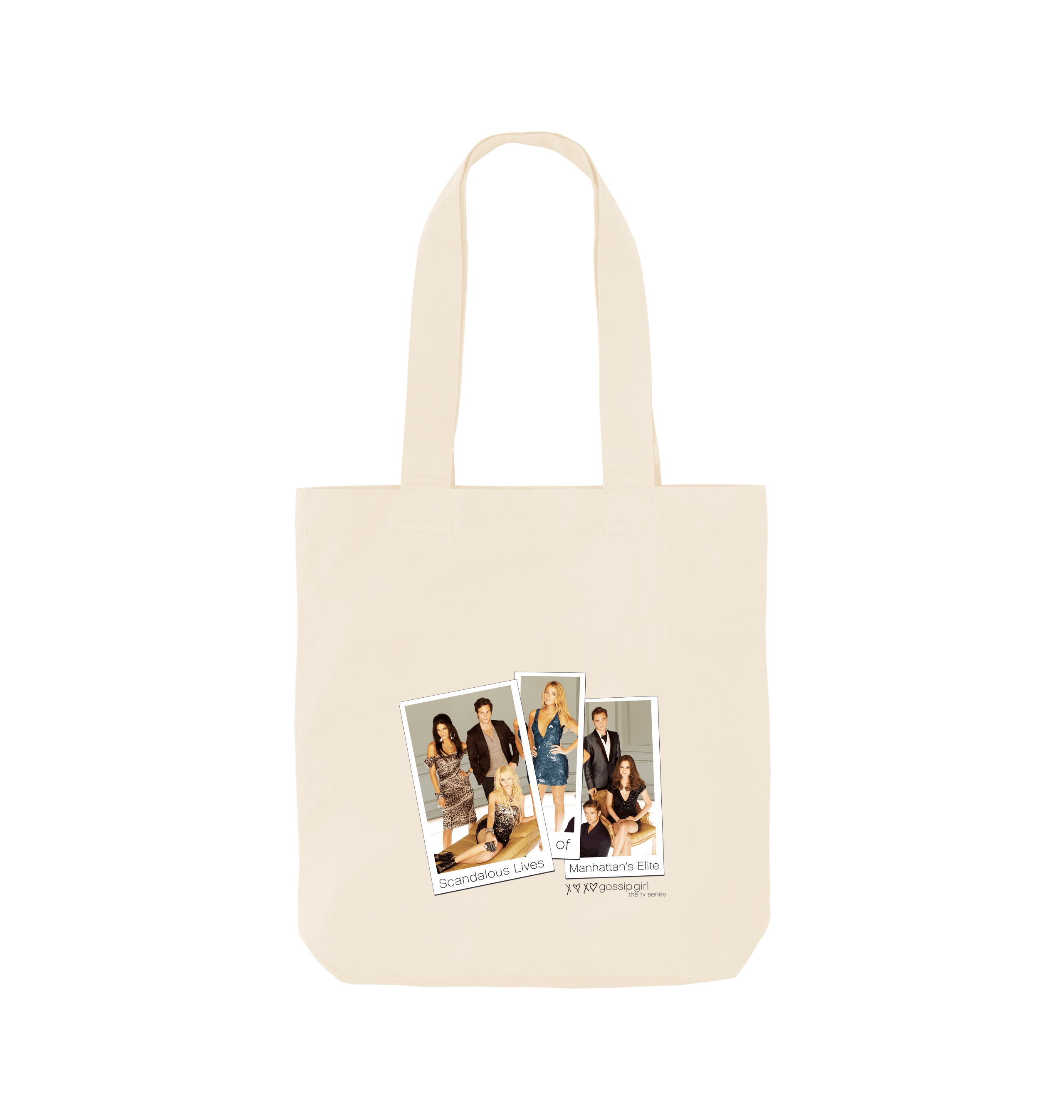 Natural Printed Bag Front