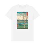 White Printed T-shirt Front