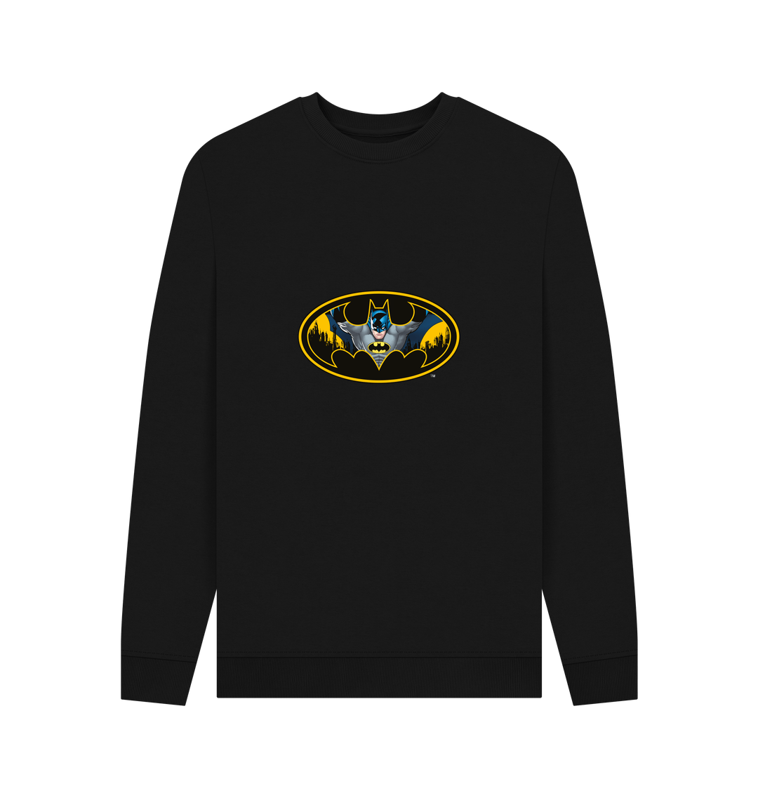 Black Printed Sweater