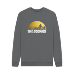 Slate Grey Printed Sweater Front