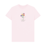 Pink Printed T-shirt Front