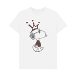 White Printed T-shirt Front