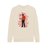 Oat Printed Sweater Front