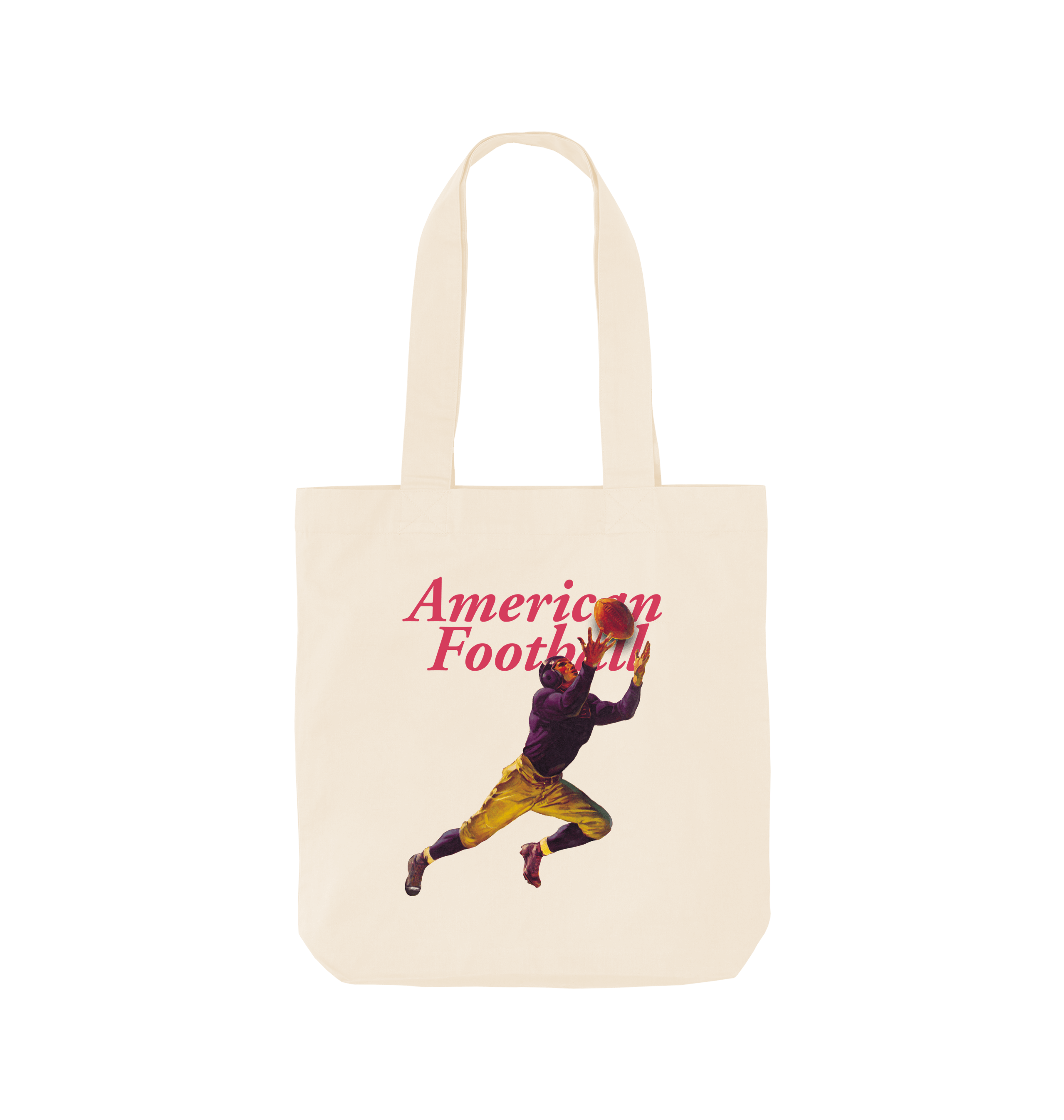 Natural Printed Bag Front