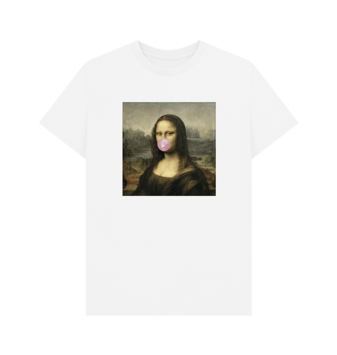 White Printed T-shirt Front