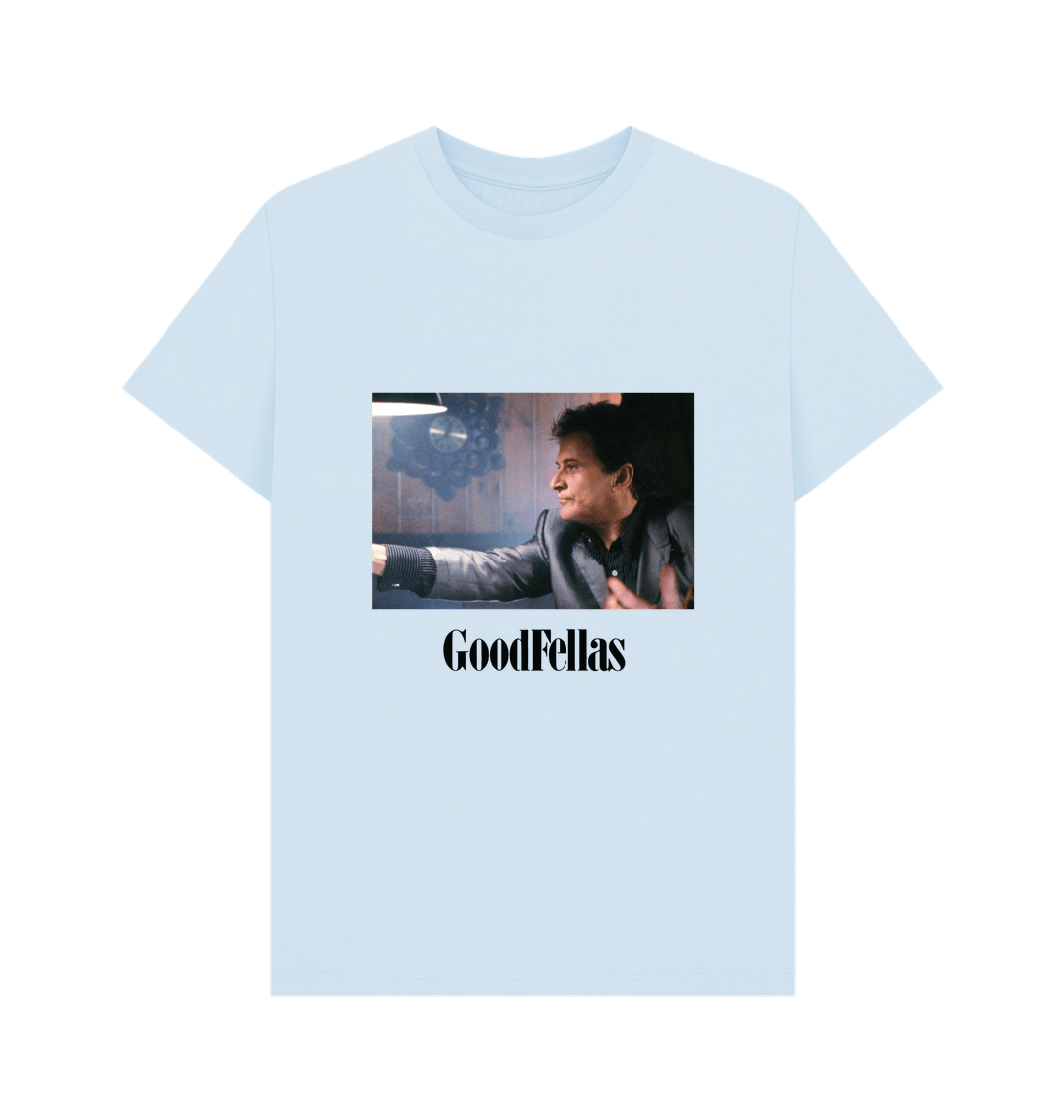 Sky Blue Printed T-shirt