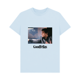 Sky Blue Printed T-shirt