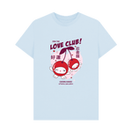 Sky Blue Printed T-shirt