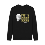Black Printed Sweater