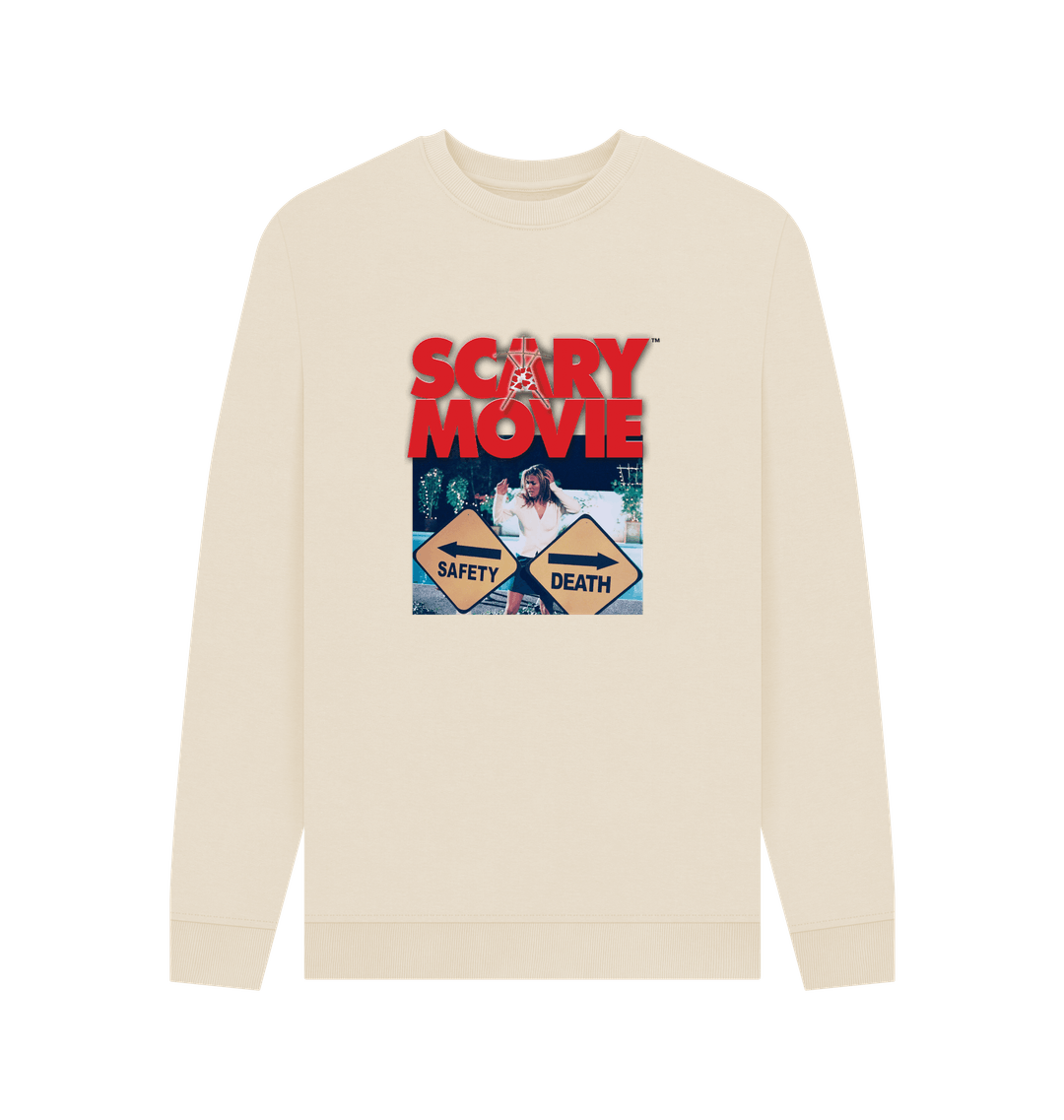 Oat Printed Sweater Front