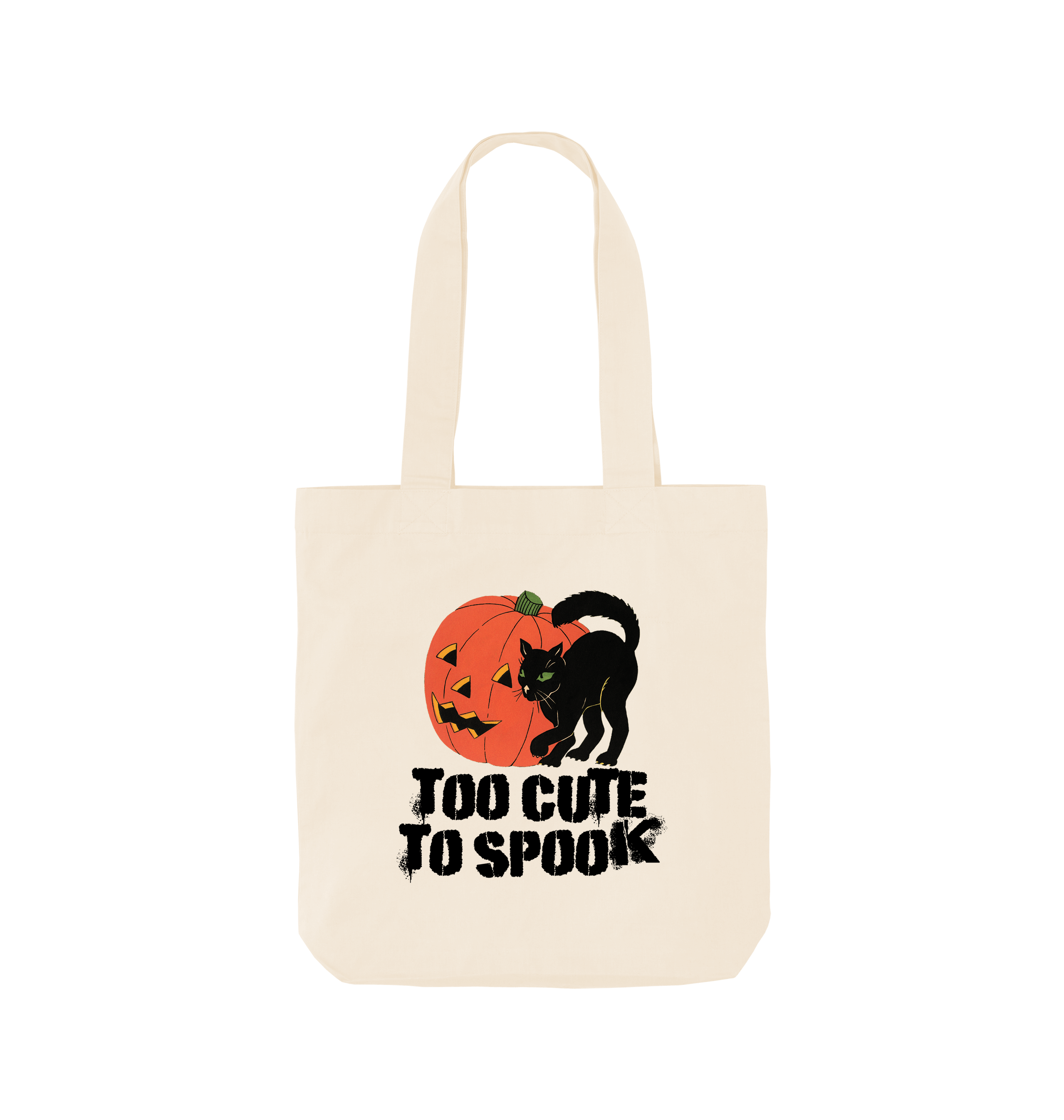 Natural Printed Bag Front