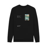 Black Printed Sweater
